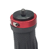 SLR DSLR Camera Rubber Handle Tripod Holder Small Handheld Stabilizer Flash bracket Kit with 1/4 Screw Hole Photography Parts