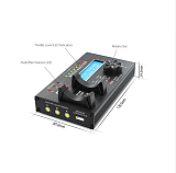 Brushless Motor Analyzer with LCD Display Screen LED Indicators for KV Voltage RPM AMP Motor Timing Tester RC Car Spare Parts