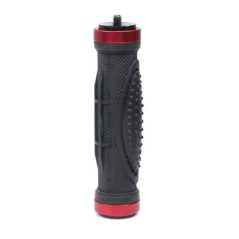 SLR DSLR Camera Rubber Handle Tripod Holder Small Handheld Stabilizer Flash bracket Kit with 1/4 Screw Hole Photography Parts