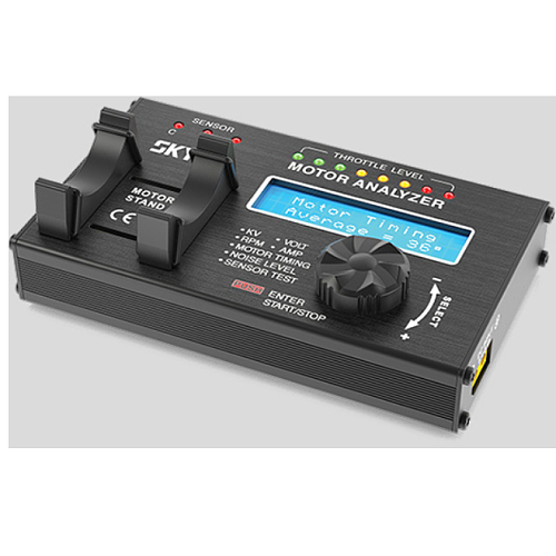 Brushless Motor Analyzer with LCD Display Screen LED Indicators for KV Voltage RPM AMP Motor Timing Tester RC Car Spare Parts
