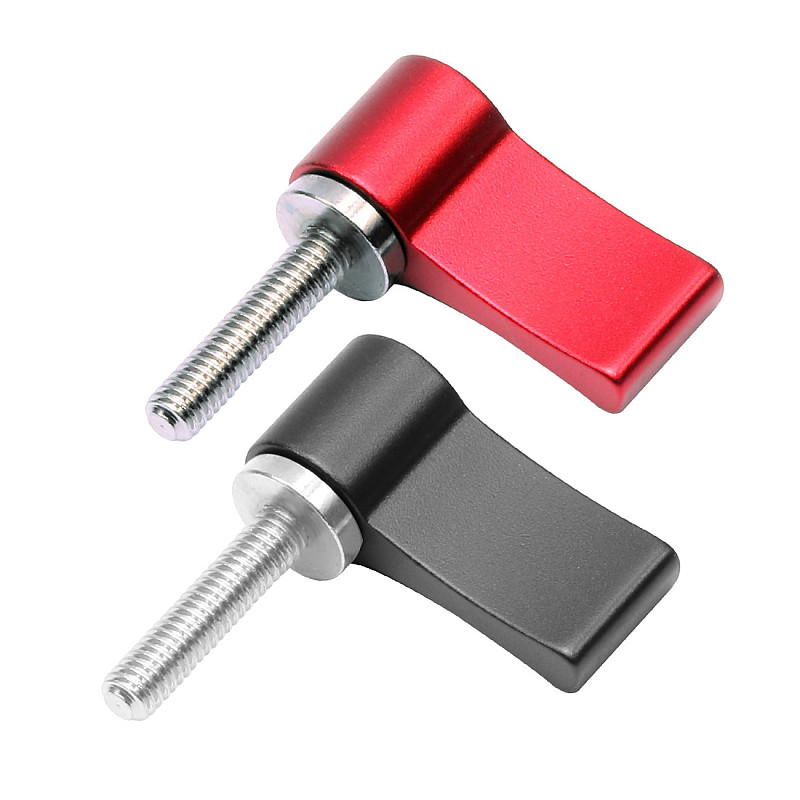 Aluminum L-type Adjustment Tighten Locking 7-shaped Handle Screw M5 M4 Adjustable Screws DSLR Camera Photographic Parts