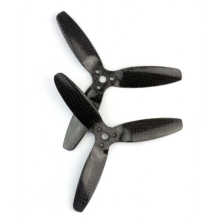 1 Pair 5042 Main 3-Blade Propeller Rotor Carbon Fiber Propellers Parts for Parrot Bebop Drone 3.0