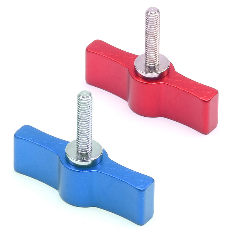 M4 M5 M6 Hand Tighten Screw Aluminum Alloy Handle Adjustable Screws DSLR Camera Photography Accessories
