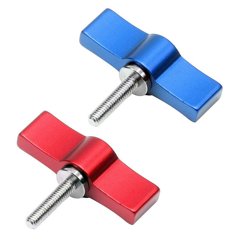 M4 M5 M6 Hand Tighten Screw Aluminum Alloy Handle Adjustable Screws DSLR Camera Photography Accessories