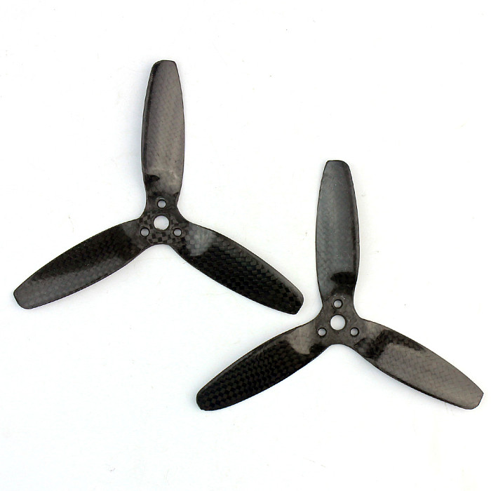 1 Pair 5042 Main 3-Blade Propeller Rotor Carbon Fiber Propellers Parts for Parrot Bebop Drone 3.0