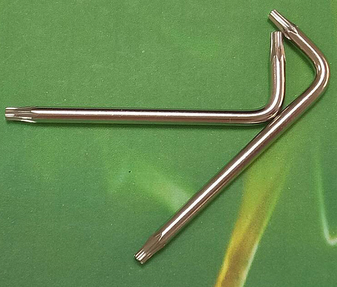 JMT 10pcs M3 T10*20*70 / M4 T20*20*70 Plum Wrenches Hand Tools with Hole