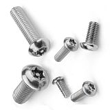 JMT 20Pcs M3 M4 Stainless Steel Screws Inner Plummer Strap with Needle and Screws