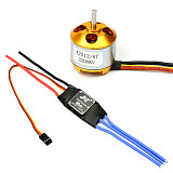JMT Fixed Wings Helicopter High Efficiency Parts : 7*4E 7040 Propeller Paddle & Brushless 2200KV A2212 Motor & Simonk 30A ESC