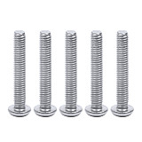 JMT 20Pcs M3 M4 Stainless Steel Screws Inner Plummer Strap with Needle and Screws
