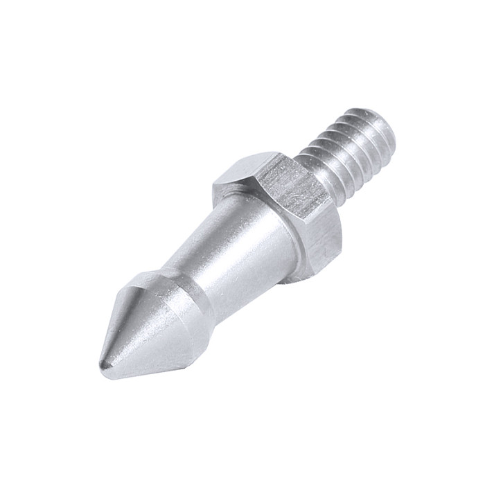 BGNING 1x Stainless Steel 1/4  Foot Screw Camera Short Spike for Tripod Monopod Benro SLR DSLR Accessories