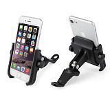 MOTOWOLF Motorcycle Bicycle Universal Fixed Navigation Bracket Aluminum Phone Holder for 4-6 inch Mobile Phone