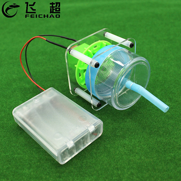 Simple Vacuum Cleaner Model Kit Handmade Materials Kits Scientific Education Small Production Assembly Model DIY Toys