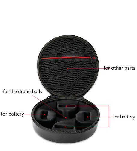 PU Waterproof Carry Case Storage Bag Protective Housing for XIAOMI MITU Drone