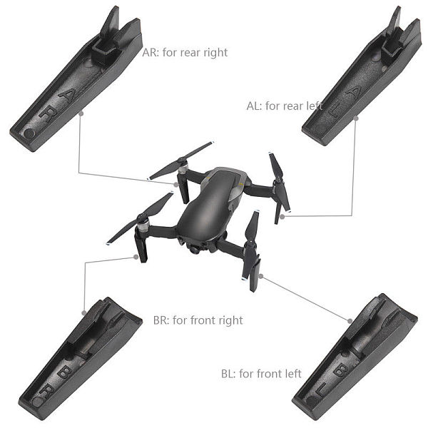 Extended Landing Gear Leg Support Protector Extension Fit For DJI Mavic Air