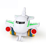 JMT 1 Piece Children Toy Colorful Mini Inertia Model Airplanes Cartoon Gift Friction Toy for boy 1-3 years