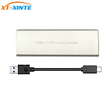 XT-XINTE NVMe PCIE USB3.1 HDD Enclosure M.2 to USB Type C 3.1 M KEY SSD Hard Disk Drive Case External Mobile Box