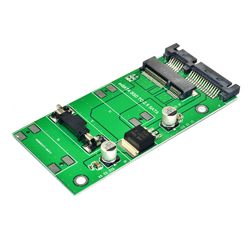 XT-XINTE High Quality Mini PCI-E mSATA SSD To 2.5 Inch SATA 3.0 22PIN 7+15Pin Adapter Converter Card Module Board