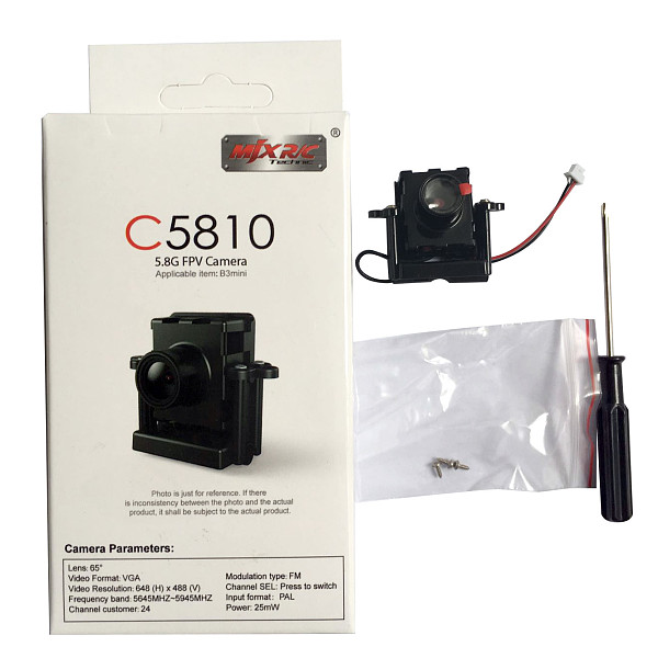 MJX C5810 5.8G FPV WIFI Camera for MJX Bugs 3 B3 Mini Brushless RC Quadcopter Drone Cam D43 Monitor Replace C5007