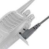 Walkie Talkie Programming Cable COM Connector K Plug for Baofeng BF-UV5R BF-888S 777S 666S
