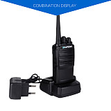 Baofeng BF-UV62 Portable Walkie Talkie PTT 5W 128CH FM Radio UV-62 Mic Two Way Radio with Flashlight Communicator Transceiver
