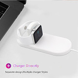 2 in 1 Qi Wireless Charger Fast Charging for iWatch 3 2 For iPhone X 10 8 8 Plus for Samsung S8