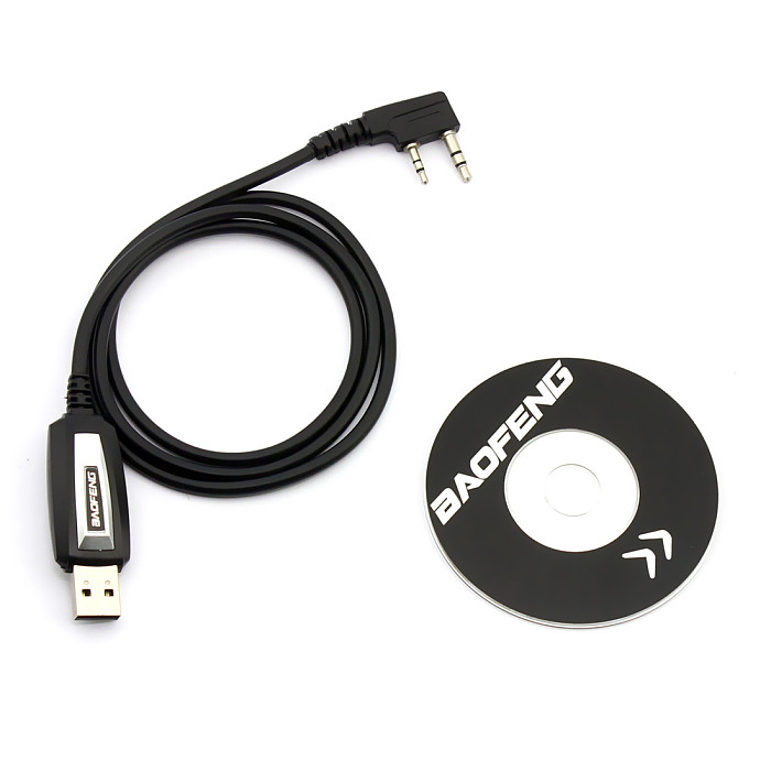 Baofeng Two Way Radio Walkie Talkie USB Programming Cable for UV-5RE UV-5R Pofung UV 5R uv5r 888S UV-82 UV-B5