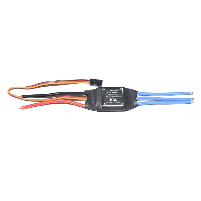 XT-XINTE Simonk Firmware 30A ESC Electric Speed Controller with 5V 3A BEC for 2 to 4s Lipo Battery F18203