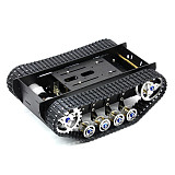 FEICHAO Robot Tank Chassis Handmade DIY Kit Light Shock Absorbed Damping Balance Tank Robot Chassis for Arduino