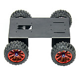 FEICHAO 4WD Chassis with 72mm Diameter ABS Wheel 12V DC Metal Motor