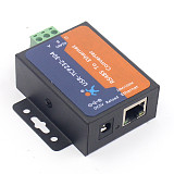 5PcS  USR-TCP232-304 Serial RS485 to TCP/IP Ethernet Server Converter Module with Built-in Webpage DHCP/DNS Supported