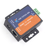5PcS  USR-TCP232-304 Serial RS485 to TCP/IP Ethernet Server Converter Module with Built-in Webpage DHCP/DNS Supported