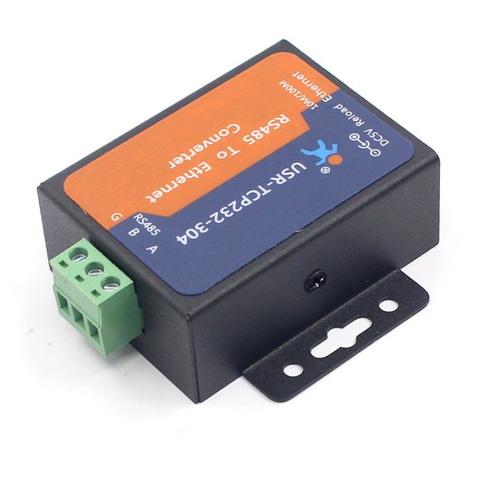 5PcS  USR-TCP232-304 Serial RS485 to TCP/IP Ethernet Server Converter Module with Built-in Webpage DHCP/DNS Supported