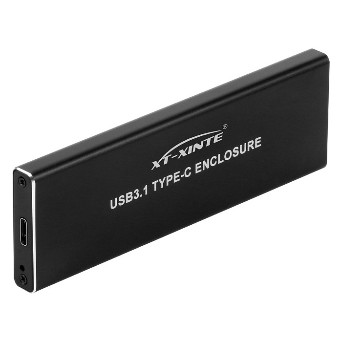 XT-XINTE NVMe PCIE USB3.1 HDD Enclosure M.2 to USB Type C 3.1 M KEY SSD Hard Disk Drive Case External Mobile Box