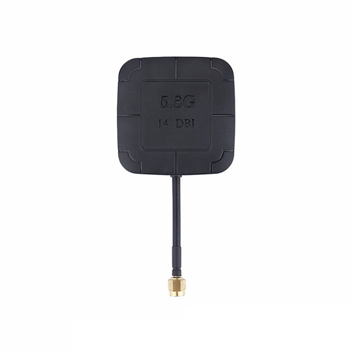 JMT 5.8G 14DBI High Gain Flat Panel FPV Antenna RP-SMA For Receiver RC Drones Quadcopter