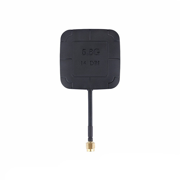 JMT 5.8G 14DBI High Gain Flat Panel FPV Antenna RP-SMA For Receiver RC Drones Quadcopter