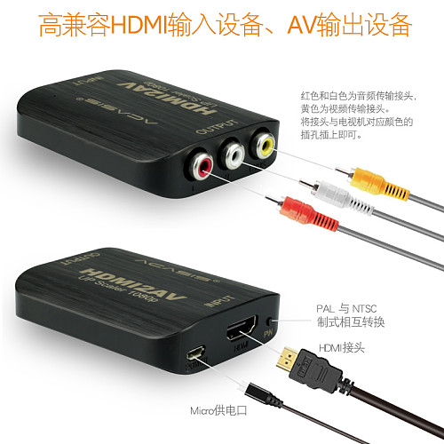 Adaptateur HDMI - Péritel, Transmission & Conversion AV