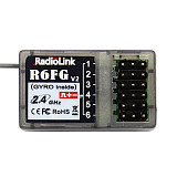 Radiolink FHSS R6FG 2.4G 4 Channel Radio Control System RC4GS RX Receiver