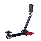 BGNING Adjustable Friction Articulating Magic Arm Super Clamp With 11 Inch Magic Arm Kit for DSLR Camera