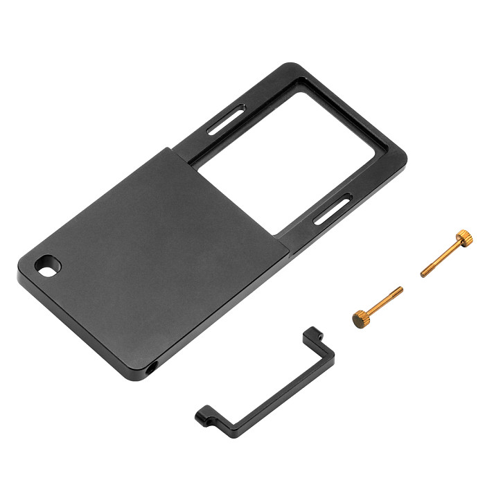 BGNING Stabilizer Conversion Splint Aluminum Adapter Fixture Gimbal Clip For Zhiyun Feiyu Gopro Sports Camera