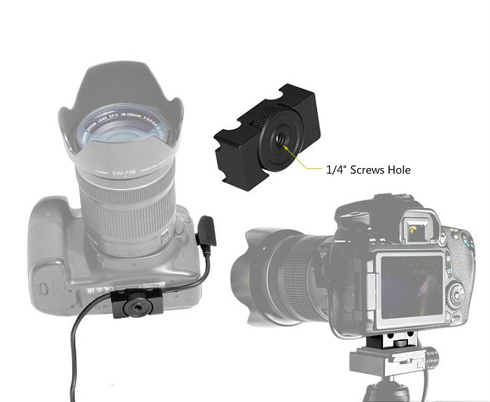 Cable Winder Aluminum Alloy DSLR Rope Protector Digital Camera USB Cables Lock Clip Clamp Shield Mount Adapter for 5D2 5D3 6D2