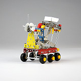 DIY 3D Alloy Puzzle 189pcs Star Probe Vehicle Car / 126Pcs Ground Satellite Receiving Station Model Building Toys Kids Assembled