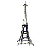 3D Alloy Puzzle 352Pcs Metal Eiffel Tower Model Building Kits Set with Screw Tool Educational Brick Toys Christmas Gift for Kids