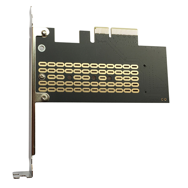 XT-XINTE NVME Riser Card M.2 F to PCI-E3.0X4 High Speed Expansion Card M2 NGFF to PCI-E SSD Adapter M2 NGFF M Key SSD Conversion Card