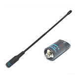NA-701 Dual-band Soft Antenna High Gain Handheld Walkie Talkie Antenna SMA Female For Baofeng BF-UV5R