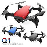 2018 New Arrival Mini Foldable Selfie Drone with Wifi FPV 2MP HD Wide Angle Camera Altitude Hold 4-axis Q1W Quadcopter Toy Gift