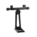 CNC Tripod Mount Adapter 6.8  Cell Phone Clip Table Holder Vertical 360 Rotation 1/4  Tripod Stand for iPhone X 8 7 Plus Samsung
