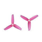 Gemfan 2 Pairs Flash 3052 3.0x5.2 PC 3-blade Propeller Prop 5mm Mounting Hole for 1306-1806 Motor RC Drone Quadcopter