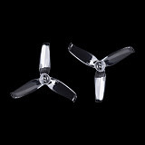 Gemfan 20 Pairs Flash 2540 2.5x4 2.5 Inch PC 3-blade Propeller Prop 1.5mm Mounting Hole for 1105 Motor RC Drone Quadcopter