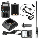 Baofeng DM-5R Portable Radio VHF UHF Dual Band DMR Digital Anolog dual mode 5W 128CH Walkie Taklie Flashlight DM5R Transceiver