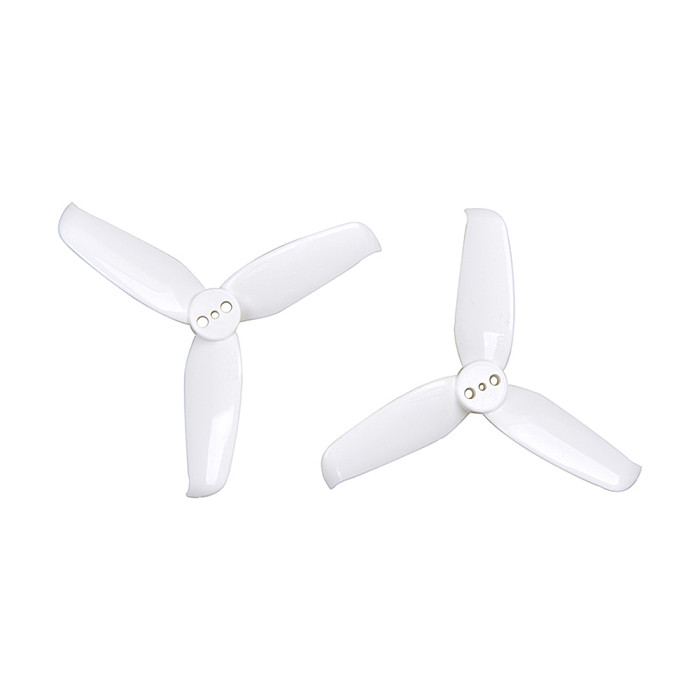Gemfan 20 Pairs Flash 2540 2.5x4 2.5 Inch PC 3-blade Propeller Prop 1.5mm Mounting Hole for 1105 Motor RC Drone Quadcopter